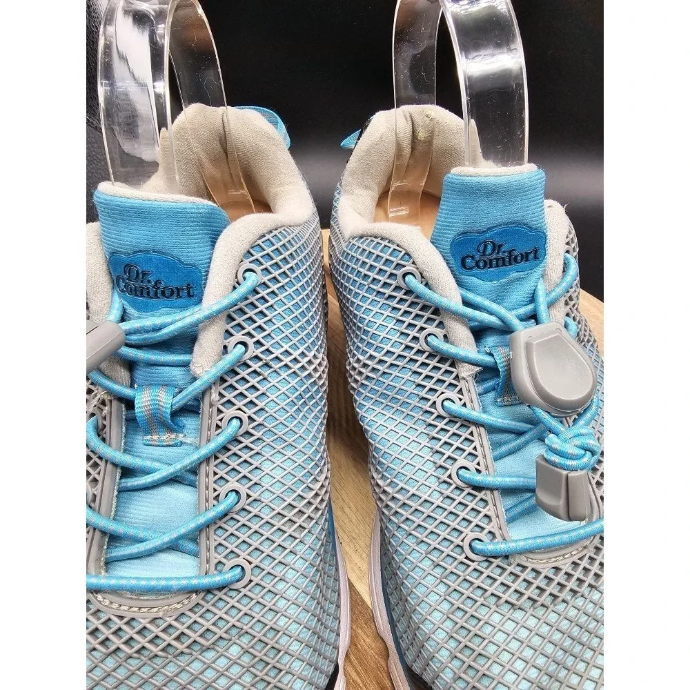 Dr Comfort‎ Katy Women's Blue Mesh Athletic Walking Shoes Size 7